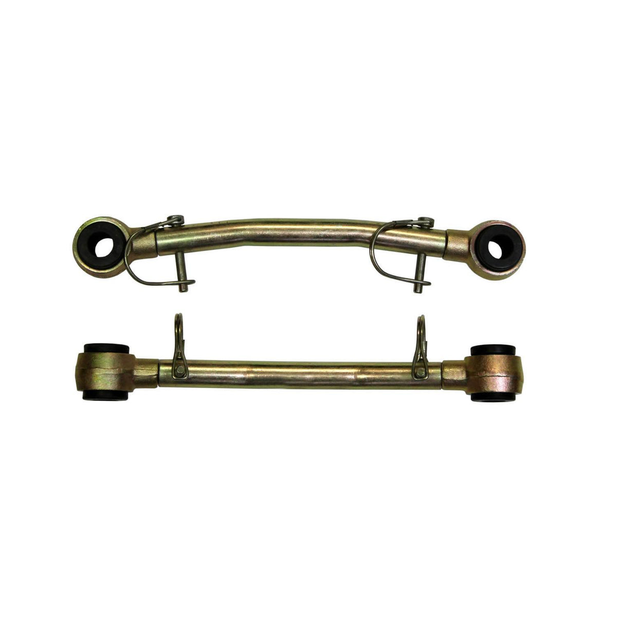 Skyjacker Sway Bar Extended End Links Disconnect Front Lift Height 2-2.5 Inch Double Black Rubber Bushings 87-95 Jeep Wrangler - SBE424