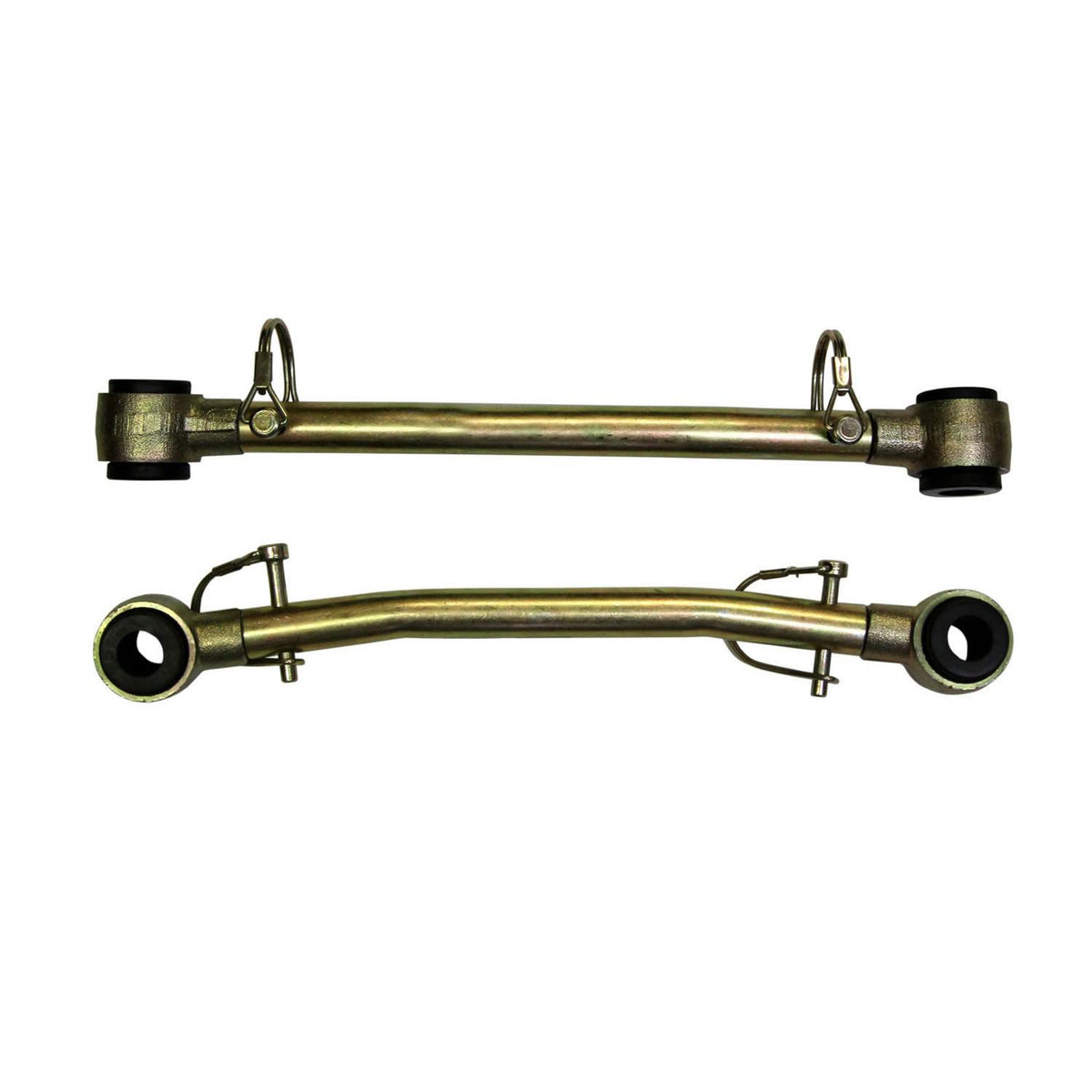 Skyjacker Sway Bar Extended End Links Disconnect Front Lift Height 3.5-6 Inch Double Black Rubber Bushings 87-95 Jeep Wrangler - SBE425