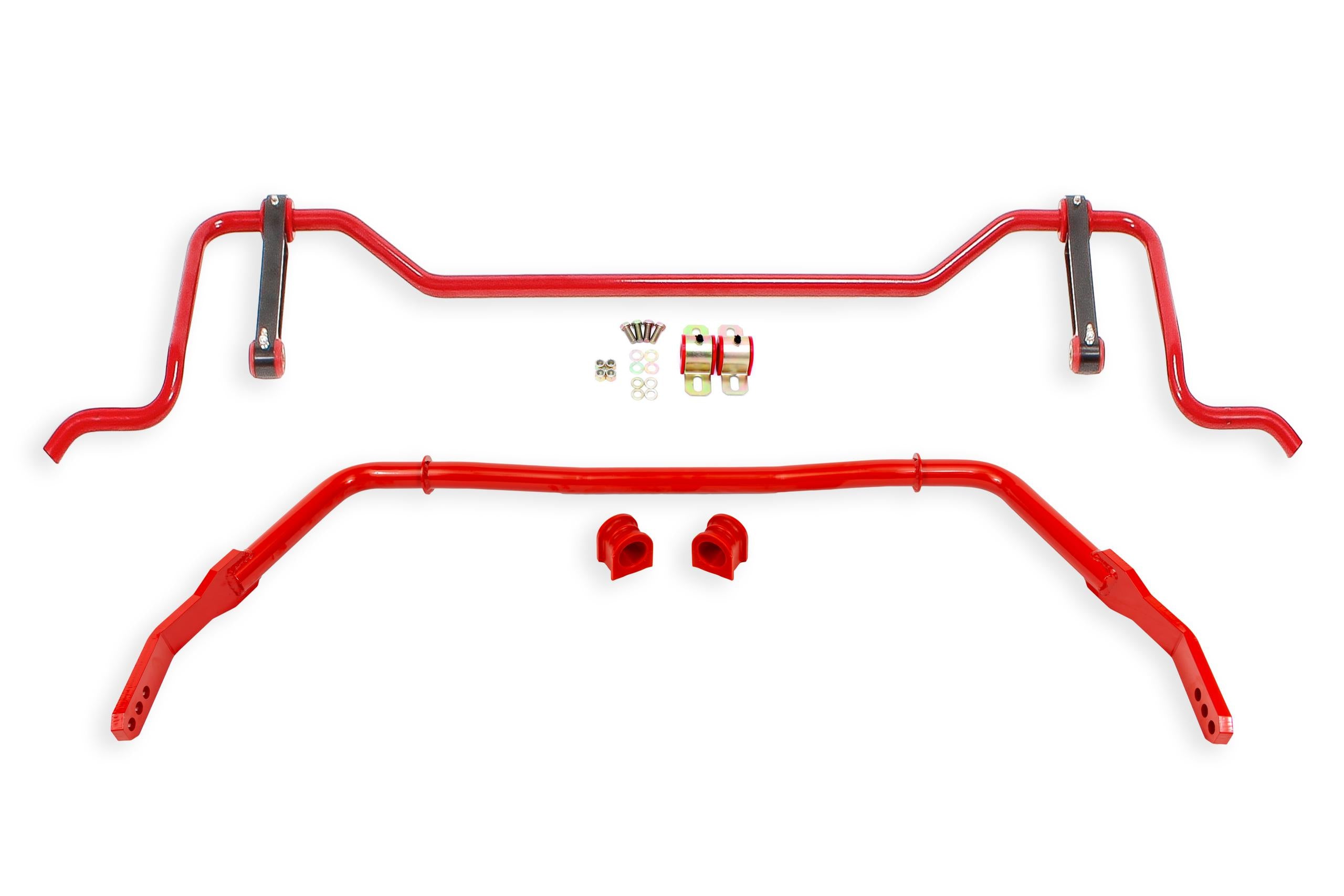 BMR 05-2010 Mustang Front and Rear Swaybar Kit (Red)