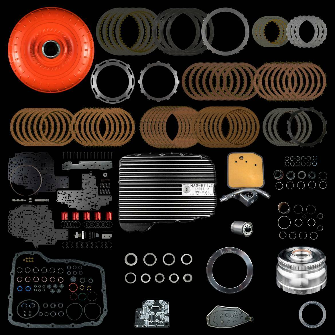 SunCoast Performance 68RFE CATEGORY 2 REBUILD KIT WITH TORQUE CONVERTER - SC-68-2