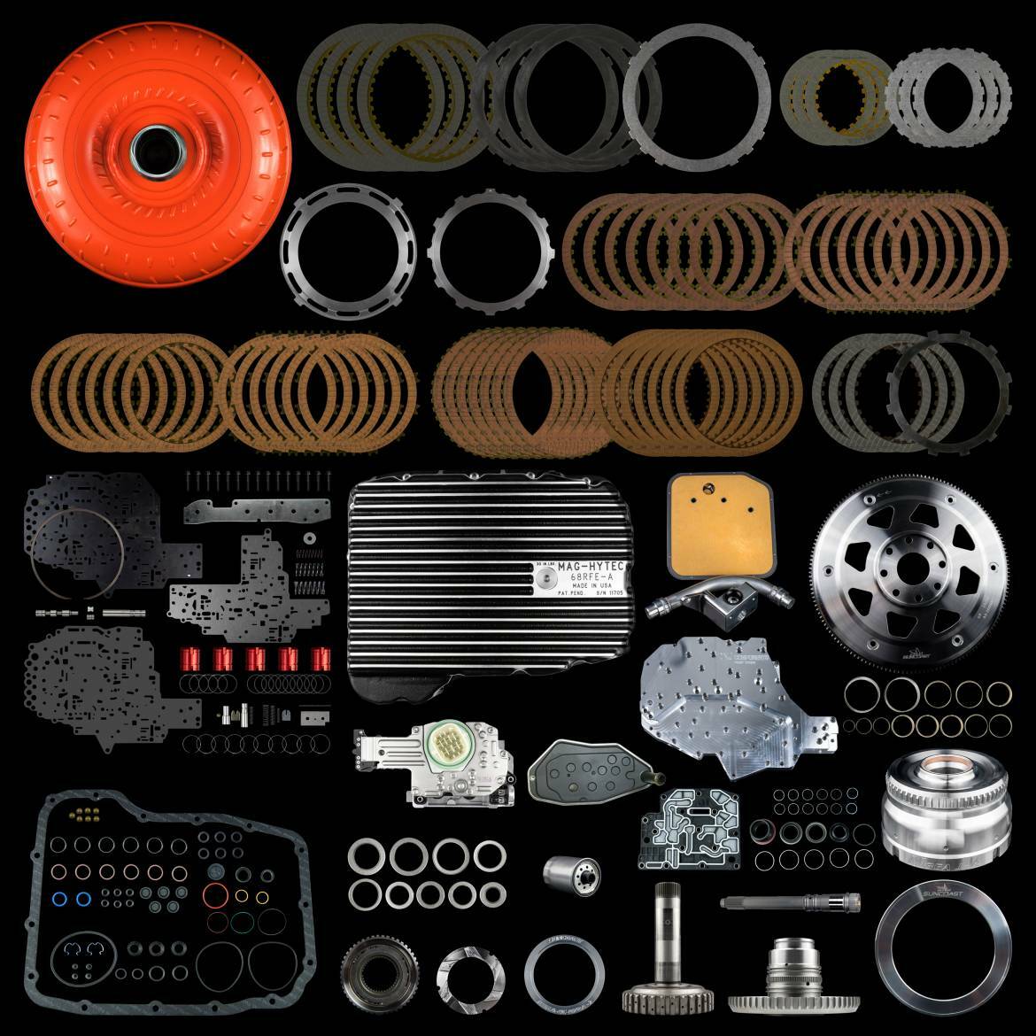 SunCoast Performance 68RFE CATEGORY 4 REBUILD KIT WITH TORQUE CONVERTER - SC-68-4