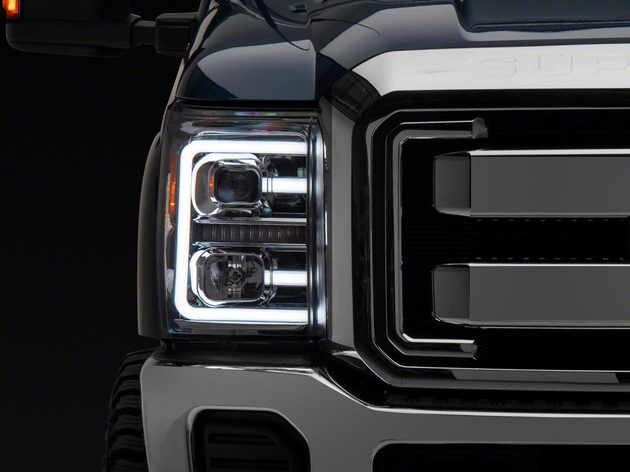 Raxiom Led Projector Headlights With Switchback Turn Signals (2011-2016 F-250 Super Duty, F-350 Super Duty) - SD3621