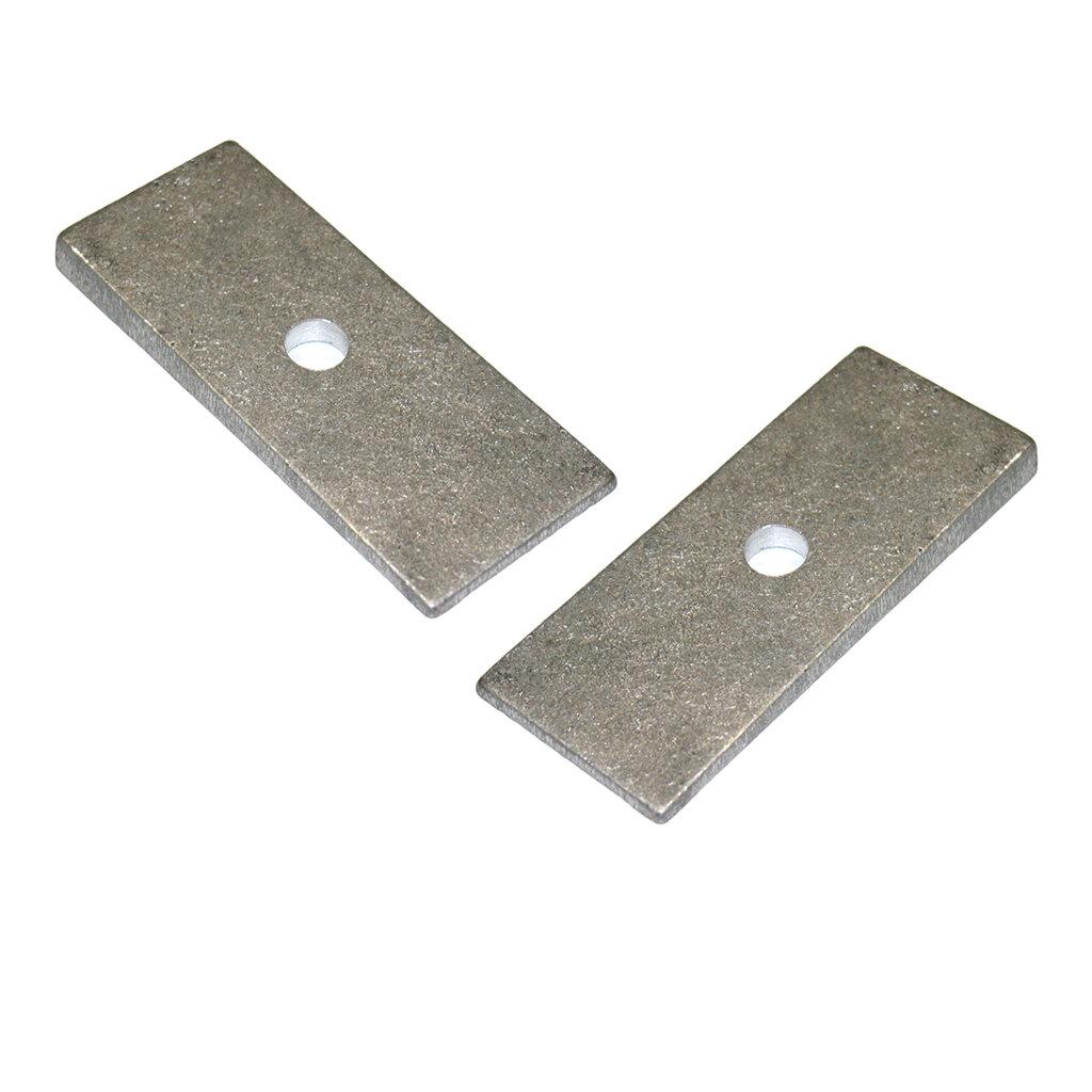 Superlift Axle Shims - Aluminum - 3 Degree - Over Axle - Pair - 3