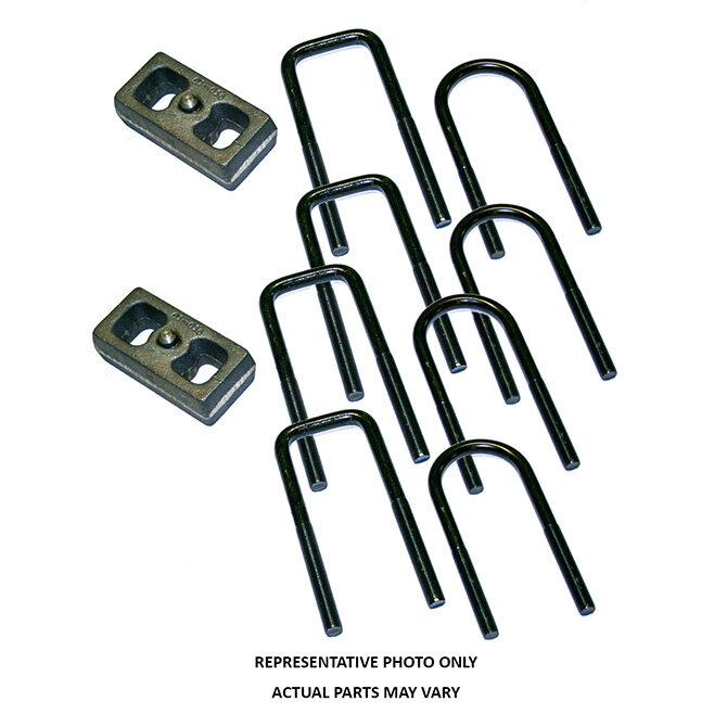 Superlift 2" Rear Block & U-Bolt Kit - 9084