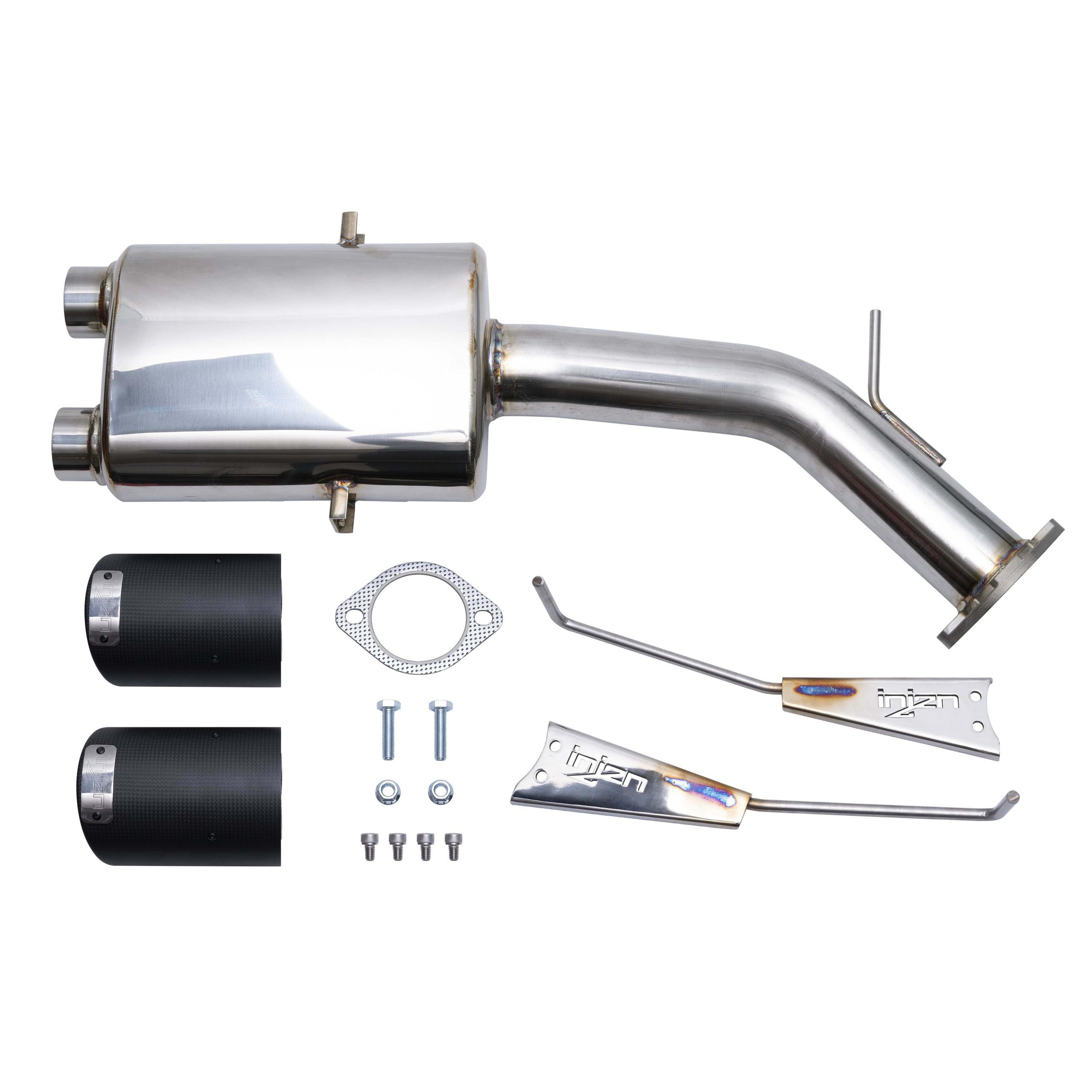 Injen Stainless Steel Performance Axle Back Exhaust System (2019-2021 Veloster) - SES1342AB