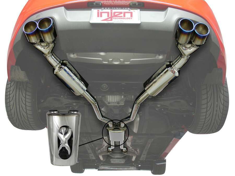 Injen Stainless Steel Cat-Back Exhaust System  (2010-2016 Genesis Coupe 3.8L) - SES1390TT