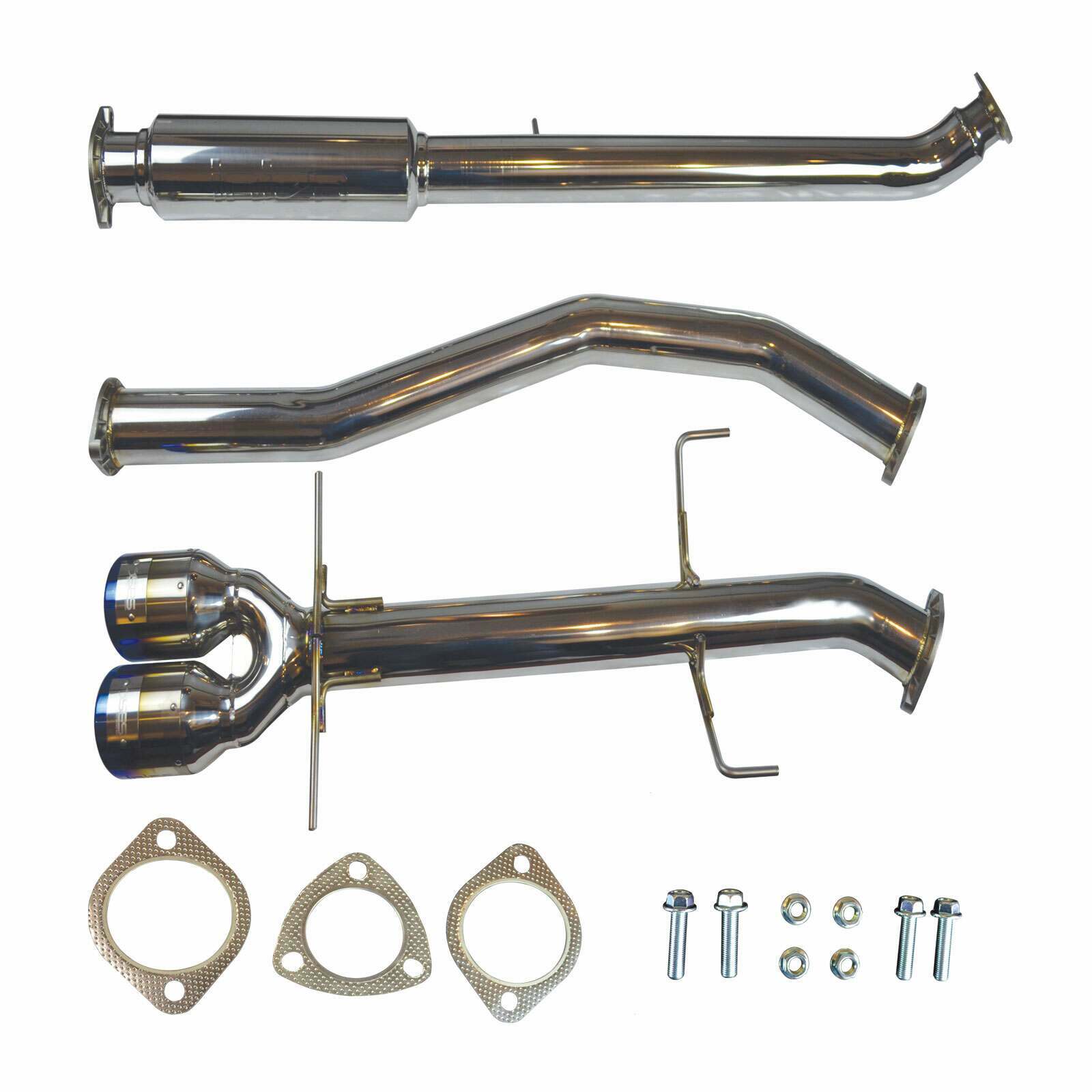 Injen Stainless Steel Cat-Back Exhaust System  (2017-2020 Civic Si 1.5L Turbo) - SES1581TT