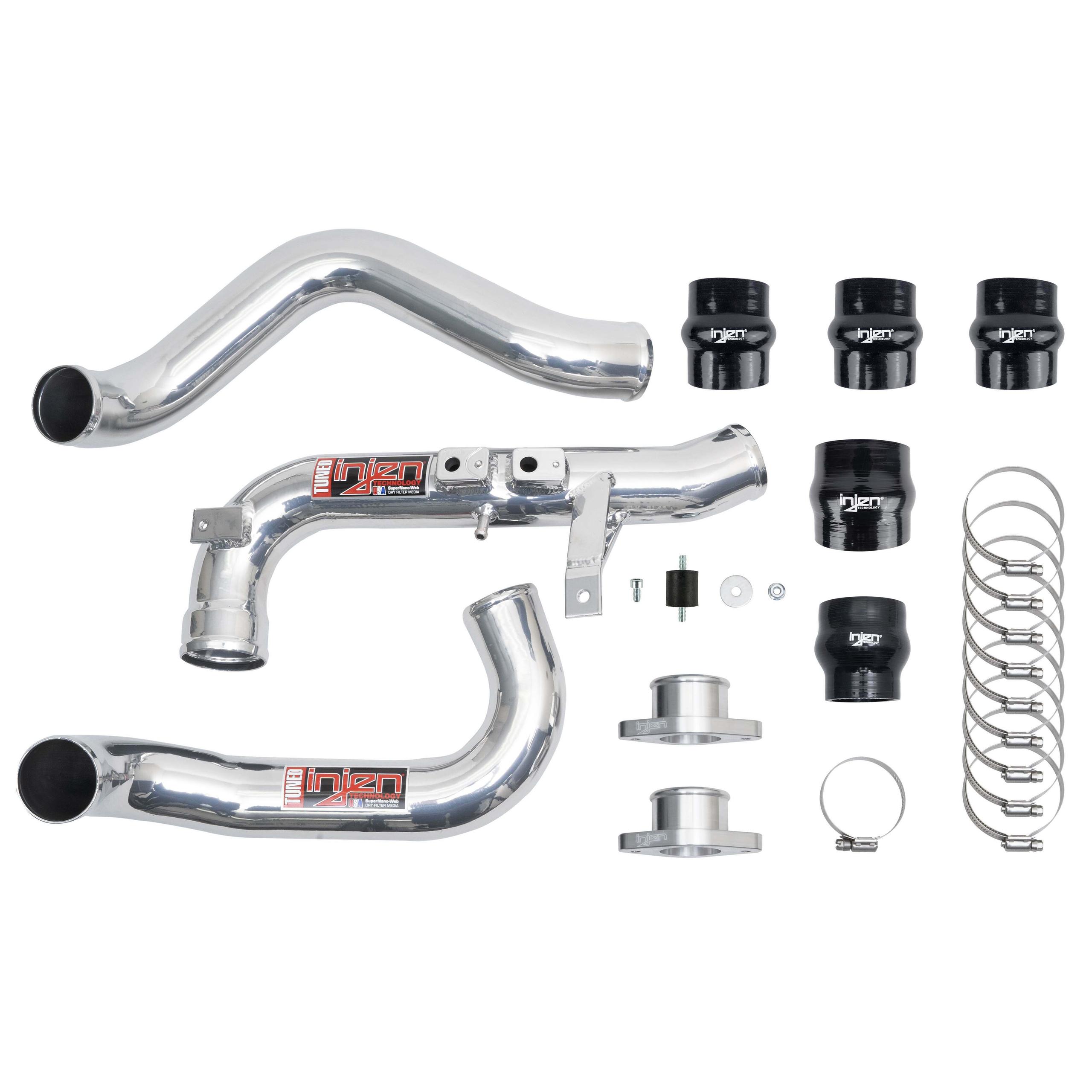 Injen Ses Polished Intercooler Pipes (2022-2024 Civic, Civic Si, Integra) - SES1586ICP