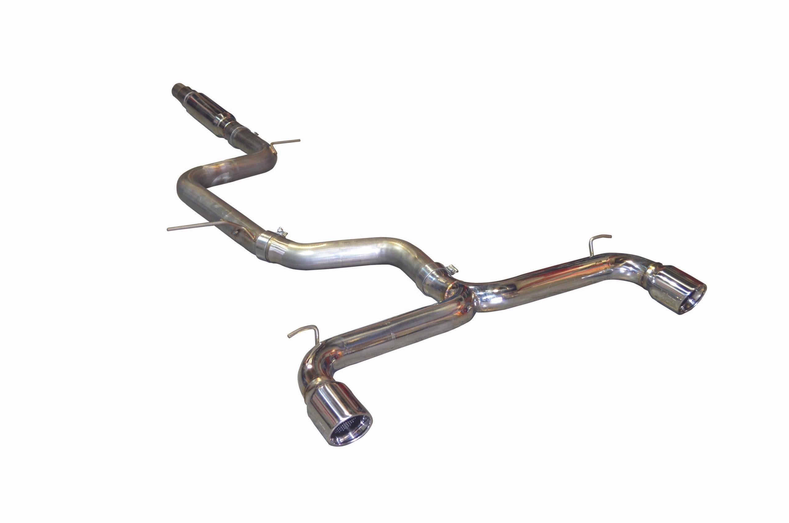 Injen Stainless Steel Cat-Back Exhaust System  (2015-2017 GTI 2.0L Turbo) - SES3078