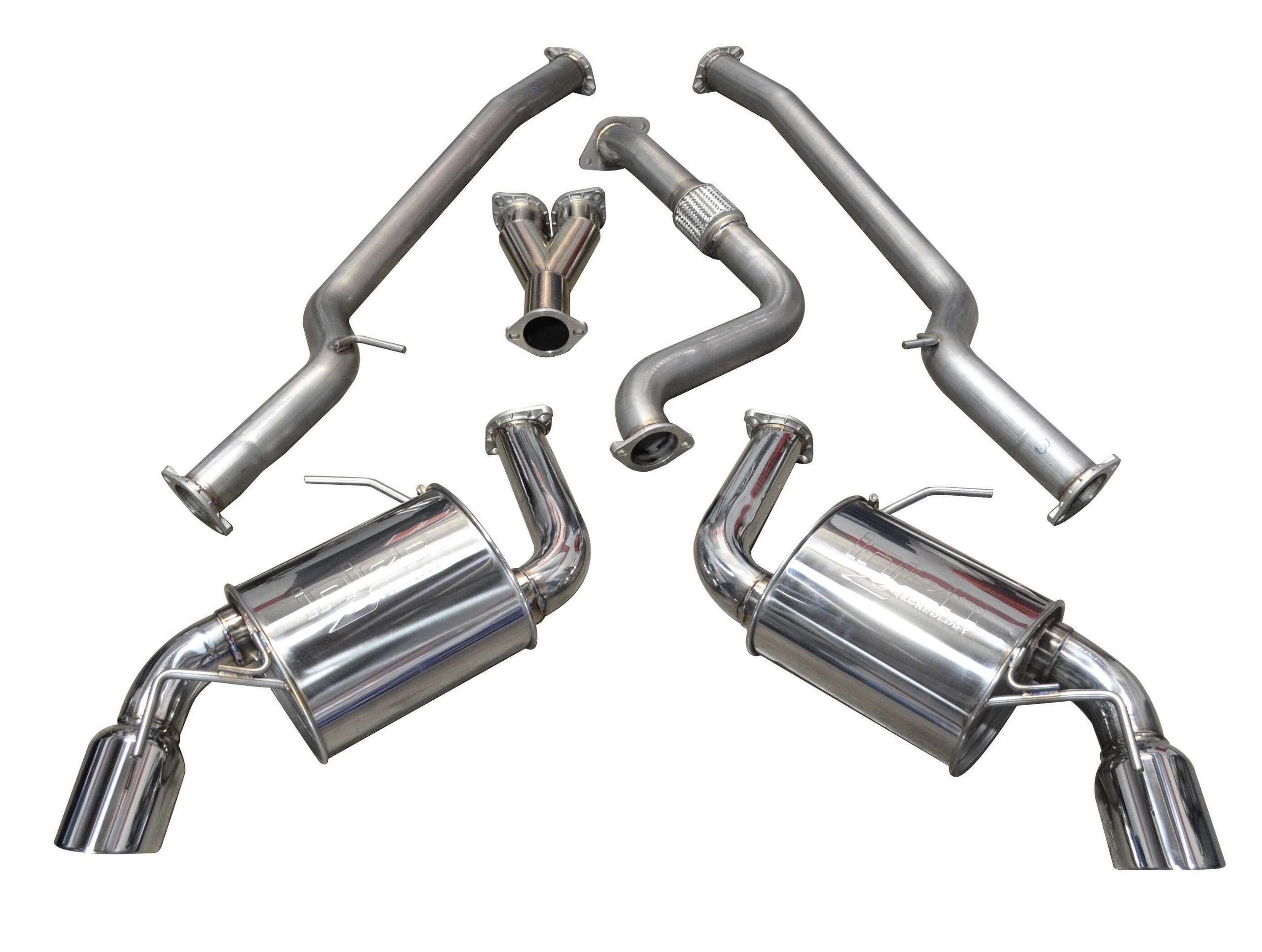 Injen Stainless Steel Cat-Back Exhaust System  (2016-2020 Camaro 2.0L Turbo) - SES7300