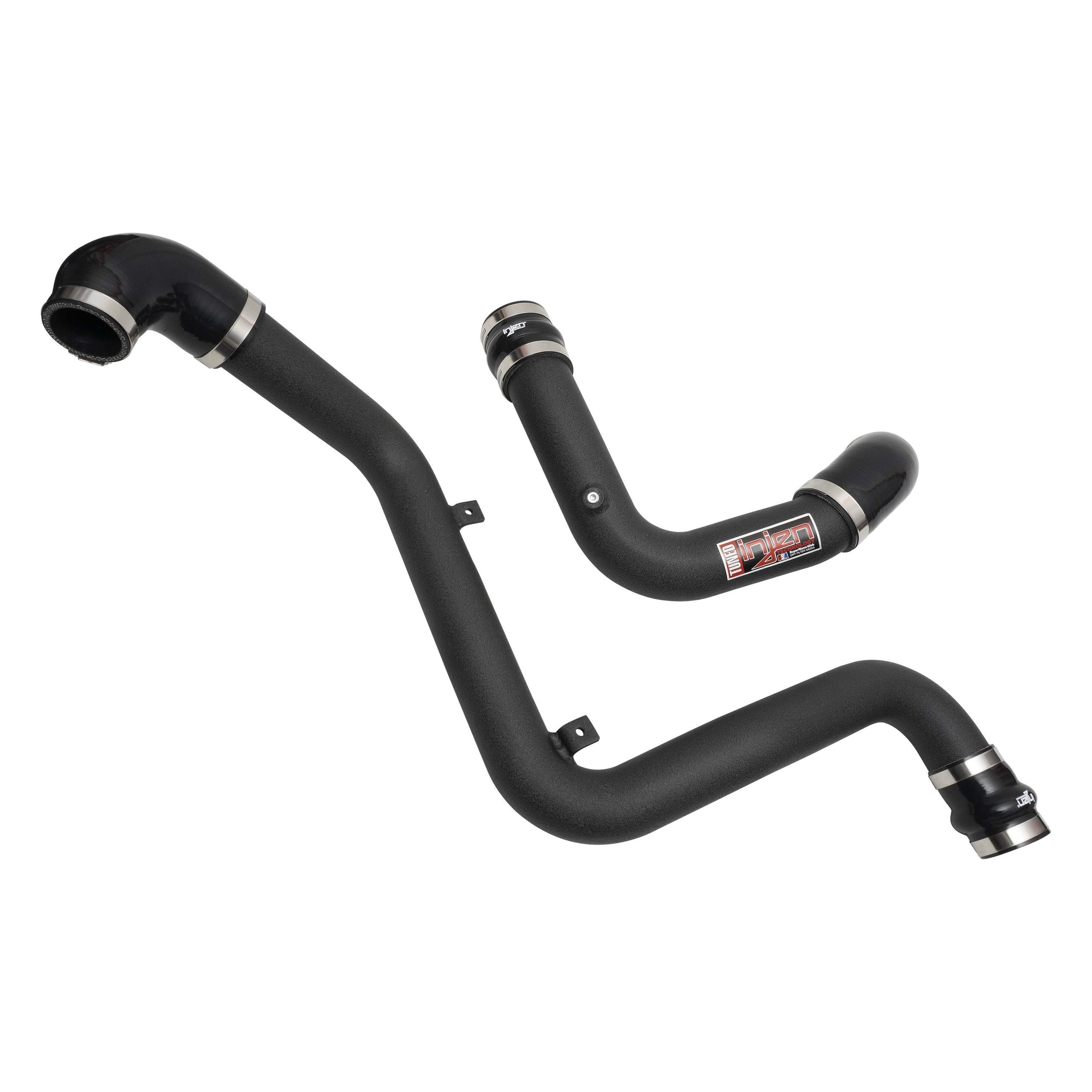 Injen Ses Wrinkle Black Intercooler Pipes (2013-2018 Focus ST) - SES9002ICPWB