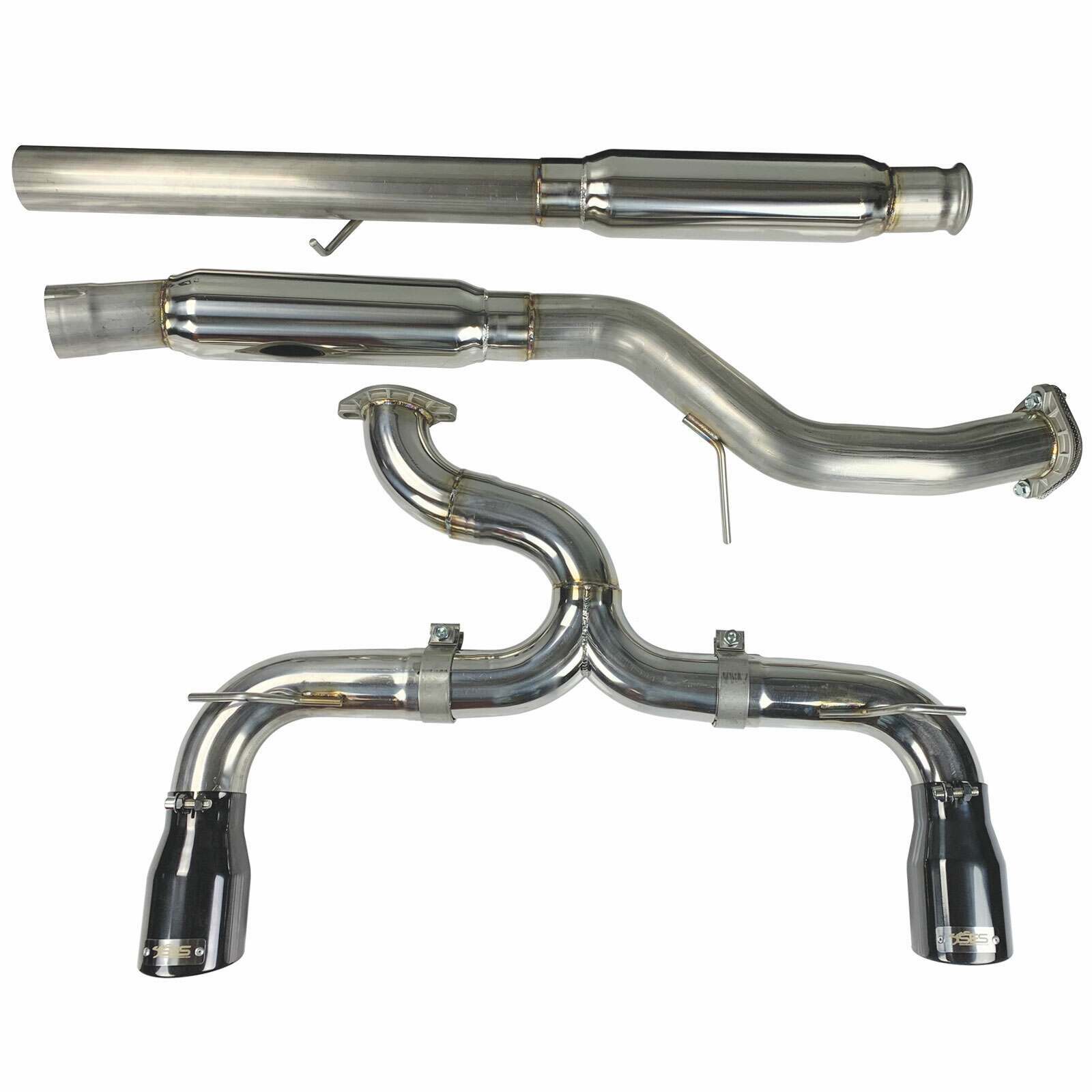 Injen SES9004 Cat-Back Exhuast System Focus RS 2016-2018