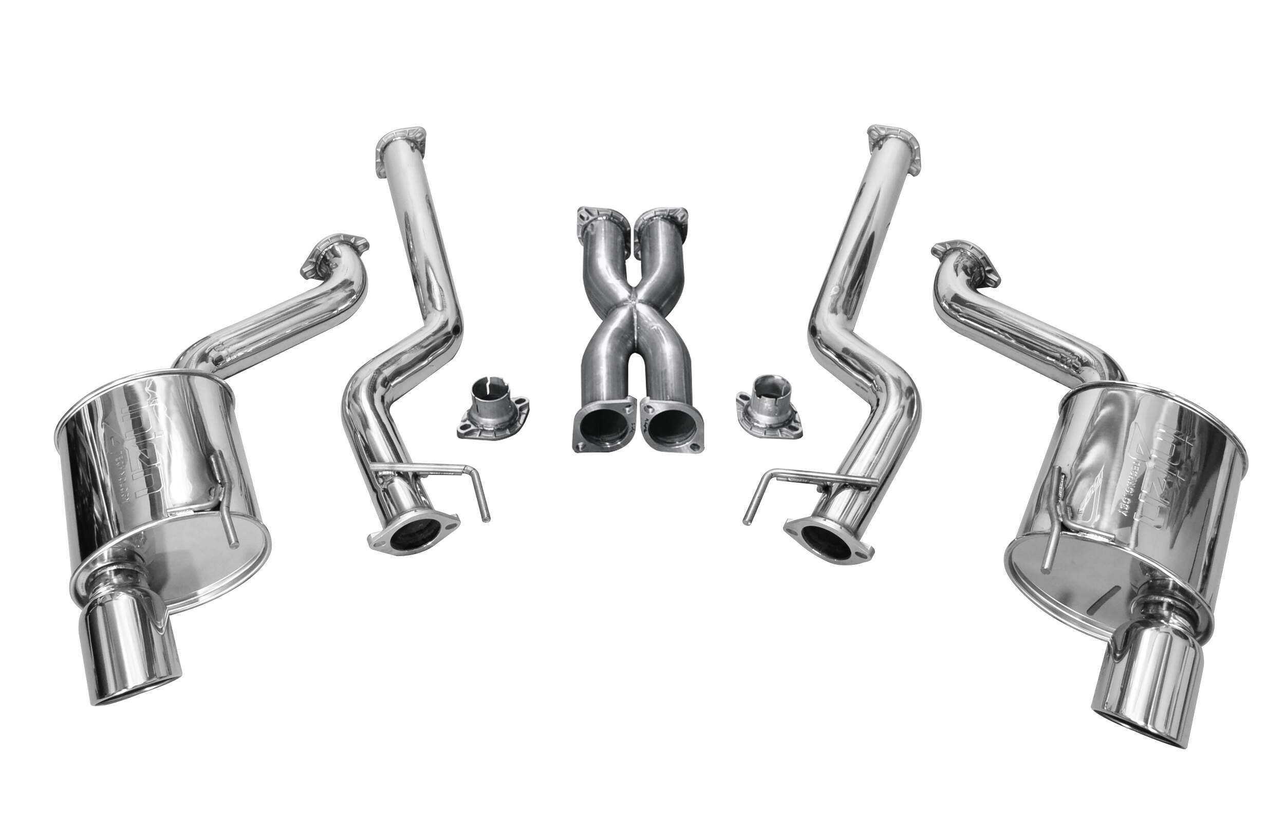 Injen Stainless Steel Cat-Back Exhaust System  (2015-2017 Mustang GT 5.0L) - SES9201