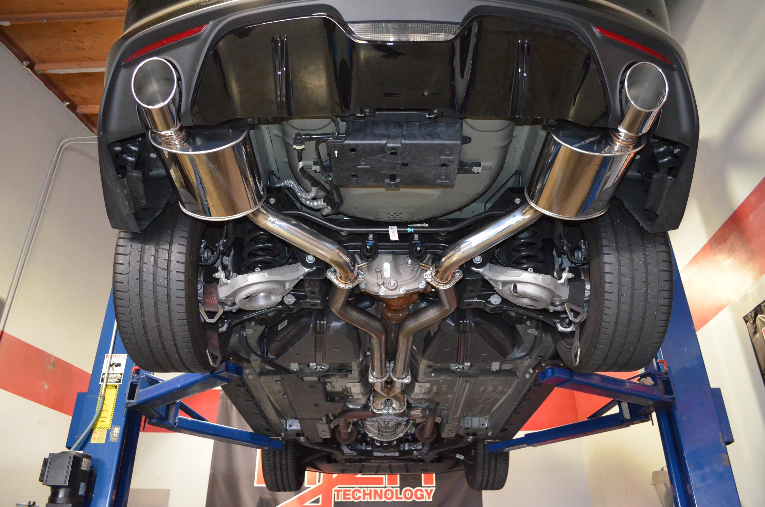 Injen Stainless Steel Cat-Back Exhaust System  (2015-2017 Mustang GT 5.0L) - SES9201