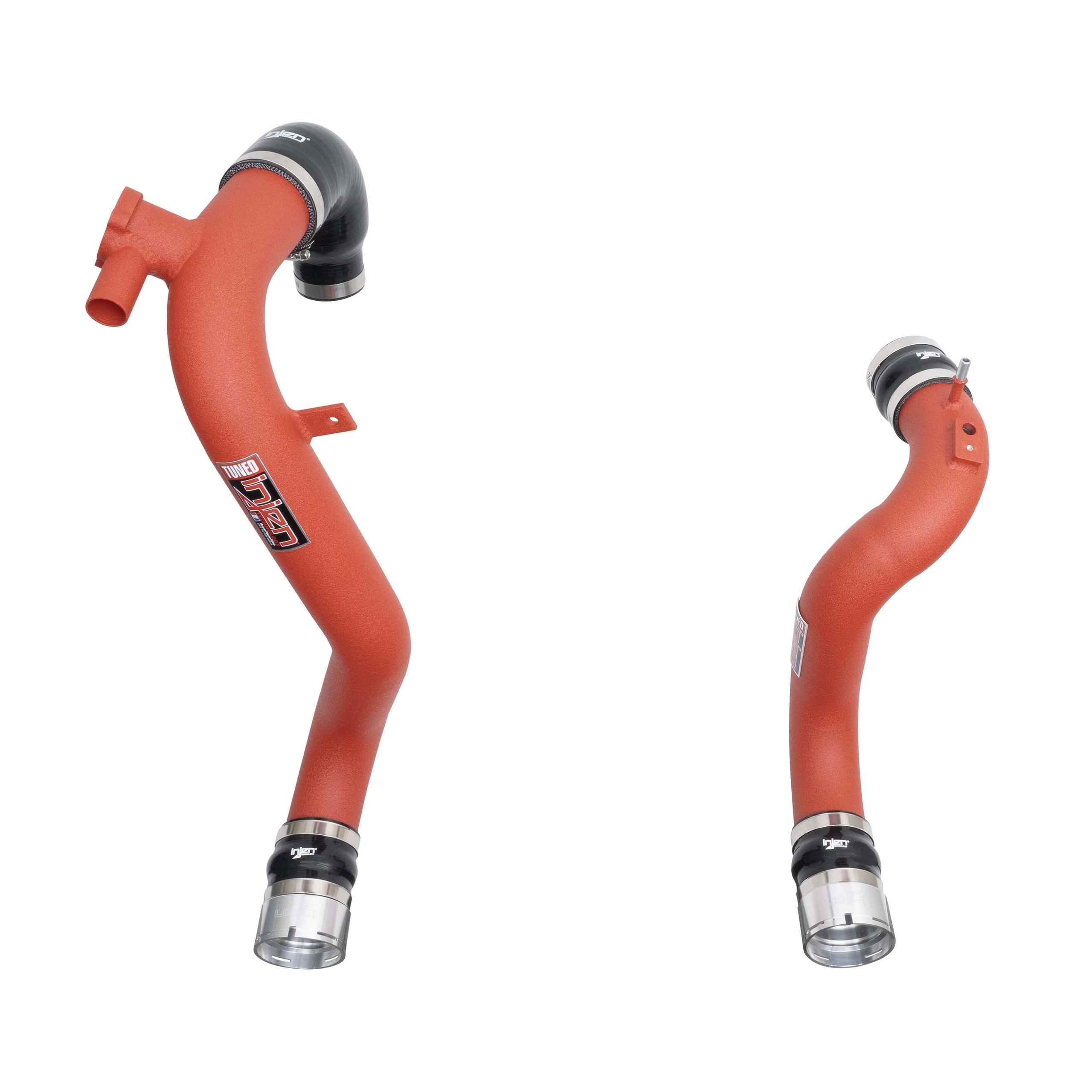 Injen Ses Wrinkle Red Intercooler Pipes (2021-2024 Bronco) - SES9300ICPWR
