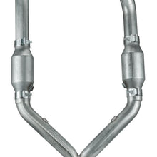 Pypes Cat Back Exhaust System 98-04 Mustang V6 Split Rear Dual Exit 2.5 in Intermediate Pipe And Tailpipe Street Pro Muffler/Hardware/3 in Polished Tips Incl Natural 409 Stainless Steel Pypes Exhaust - SFM56