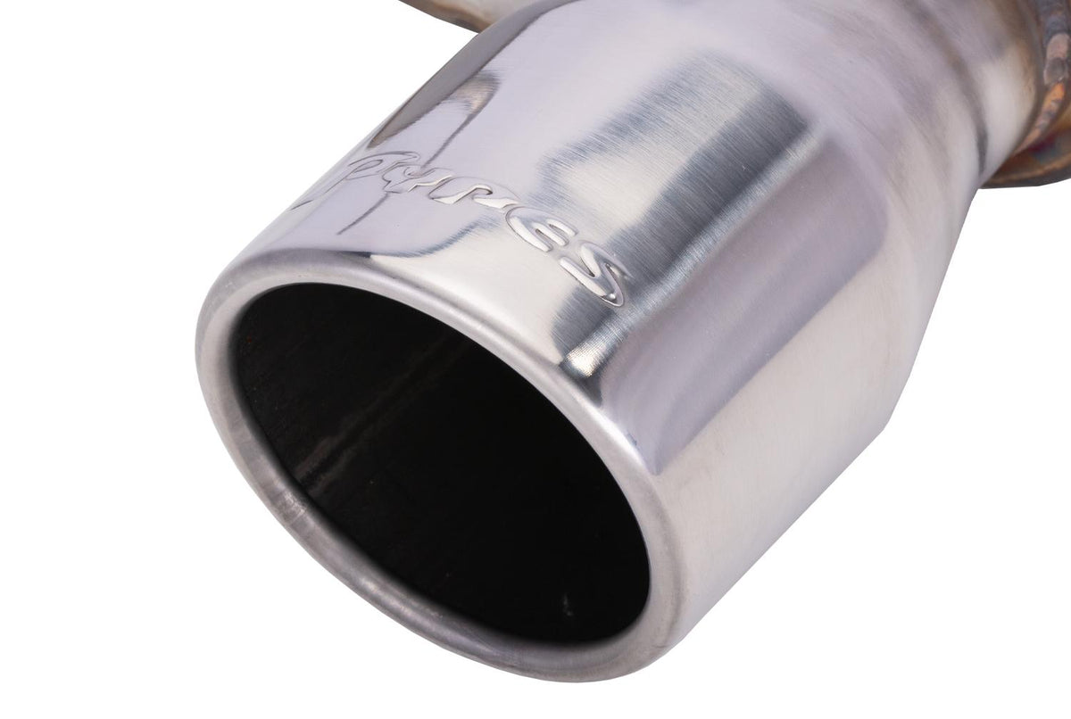 Pypes 2005-2010 Ford Mustang GT Axle Back Exhaust Kit With Violator Mufflers 409 Stainless - SFM60V