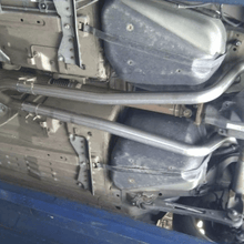 Pypes Cat Back System Split Rear Dual Exit 2.5 intermediate Pipe And Tailpipe Hardware Incl Muffler And Tip Not Incl Natural Finish 409 Stainless Steel Pypes Exhaust - SFM65