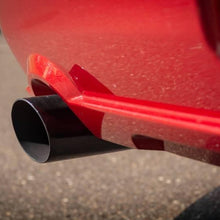 Pypes Cat Back Exhaust System 05-10 Mustang GT Split Rear Dual Exit 2.5 in Intermediate And Tail Pipe M80 Muffler/Hardware/4 in Polished Tips Incl Natural Finish 409 Stainless Steel Pypes Exhaust - SFM66M