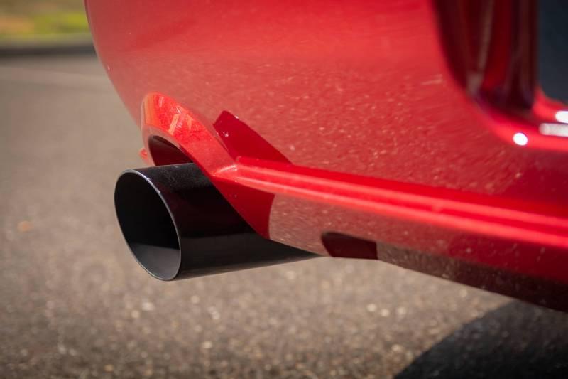 Pypes Cat Back Exhaust System 05-10 Mustang GT Split Rear Dual Exit 2.5 in Intermediate And Tail Pipe M80 Muffler/Hardware/4 in Polished Tips Incl Natural Finish 409 Stainless Steel Pypes Exhaust - SFM66M