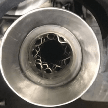 Pypes Pype Bomb Series Axle Back Exhaust System 11-14 Mustang V6 Split Rear Dual Exit 4 in Polished Tips Hardware Not Incl Polished 304 Stainless Steel Pypes Exhaust - SFM79MS