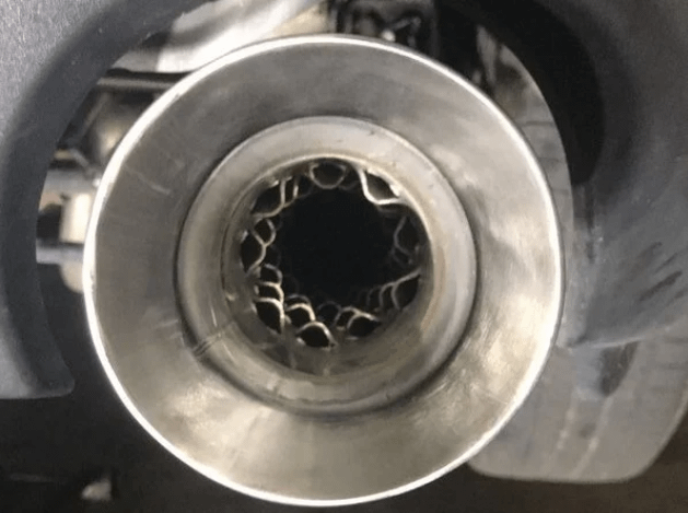 Pypes Pype Bomb Series Axle Back Exhaust System 11-14 Mustang V6 Split Rear Dual Exit 4 in Polished Tips Hardware Not Incl Polished 304 Stainless Steel Pypes Exhaust - SFM79MS