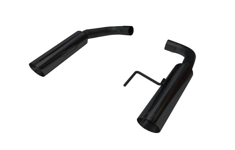 Pypes 2026 Mustang GT w/o Active Exhaust S650 Platform Pype Bomb Axle Back Exhaust 304 Stainless Black Powder Coated - SFM91MSB