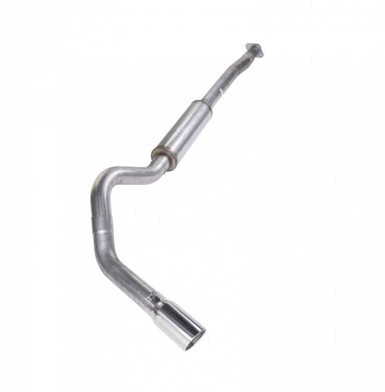 Pypes Cat Back Exhaust System 11-20 Ford F150 Single Side Exit 4 in Intermediate And Tail Pipe Violator Muffler/Hardware/5 in Polished Tip Incl Natural Finish 409 Stainless Steel Pypes Exhaust - SFT22V