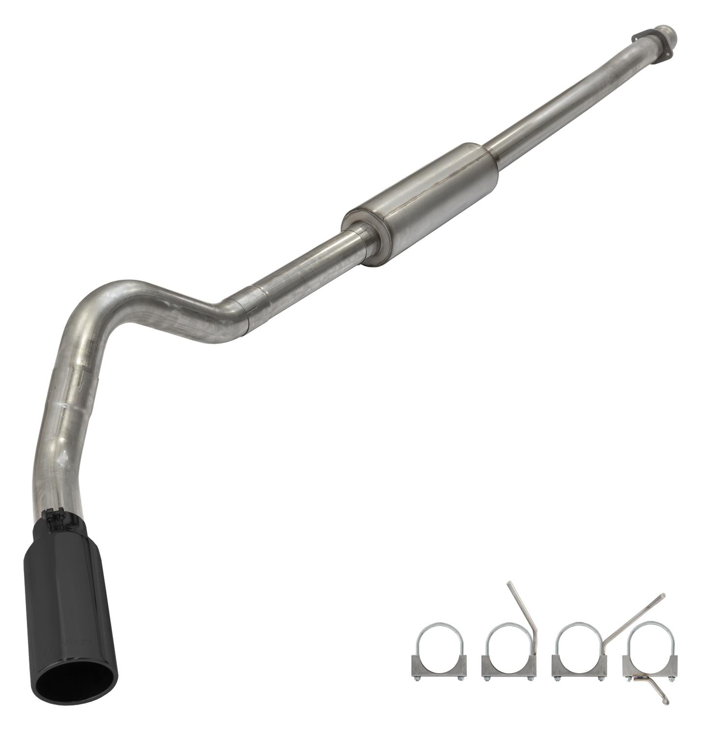 Pypes Raptor Catback Exhaust Kit 4 Inch Black Tips For 11-14 Raptor Pypes Exhaust - SFT24VB