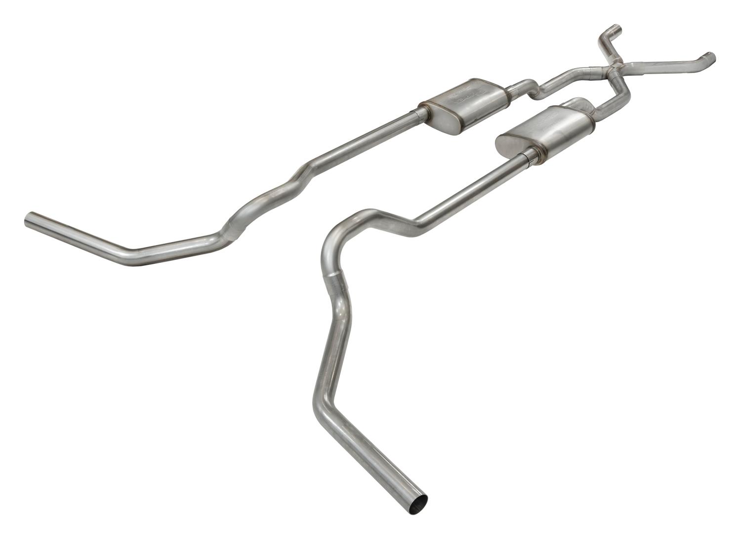 Pypes Ford Crossmember Back Exhaust For 65-76 F-100/F-150 Violator Muffler Pypes Exhaust - SFT65V