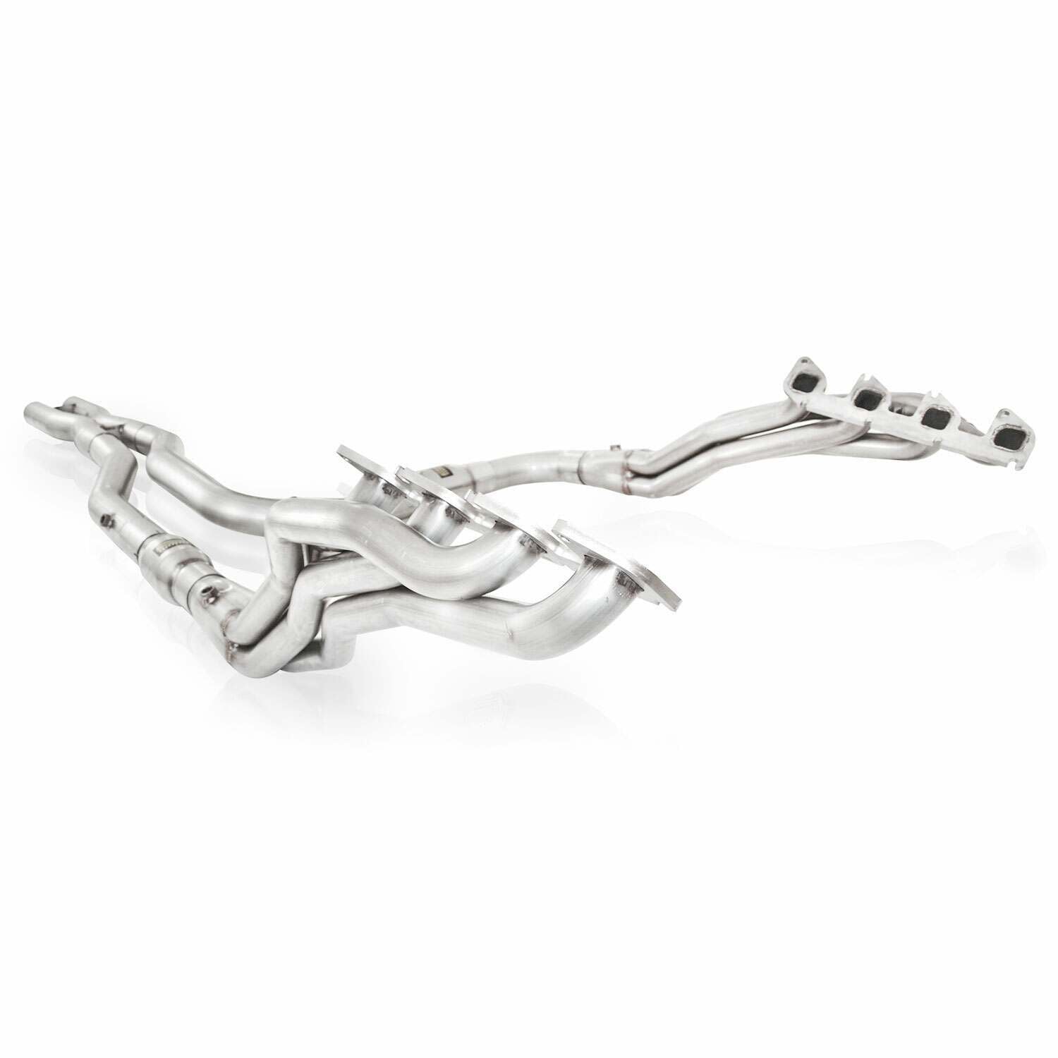 Stainless Power SFTR10HCAT 2010-2014 Ford Raptor 6.2L SuperCab 1.875" x 3" Longtube Headers with 3" catted Lead Pipes