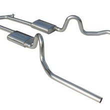Pypes Crossmember Back w/Xchange Exhaust System 64-74 A-Body Split Rear Dual Exit 3 in Intermediate And Tail Pipe Violator Mufflers/Hardware Incl Tip Not Incl Pypes Exhaust - SGA14V
