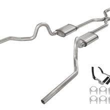 Pypes 1968-72 Olds 442 Crossmember-Back Valance Exit H pipe No Muffler - SGA48