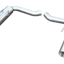 Pypes Pype Bomb Series Axle Back Exhaust System 10-14 Camaro V8 Split Rear Dual Exit Hardware/4.5 in Polished Tips Incl Polished 409 Stainless Steel Pypes Exhaust - SGF53