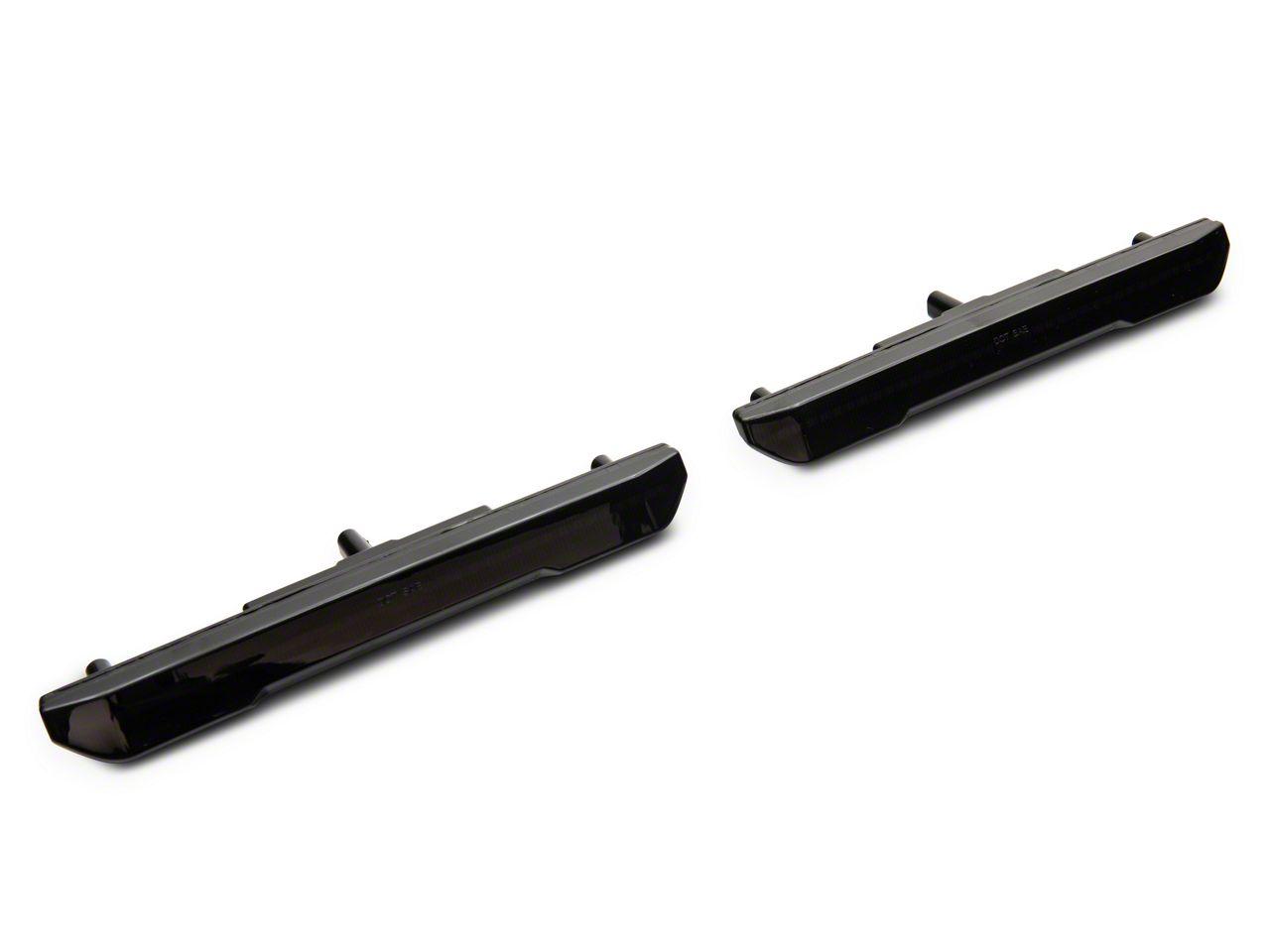 Raxiom Axial Series Led Fender Flare Marker Lights; Smoked Lens (2021-2025 Sierra 2500 HD, Sierra 3500 HD) - HG16349
