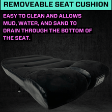 PRP Seats Shreddy Edition Podium Suspension Seat Cracked Black - SHRDYA9101-05
