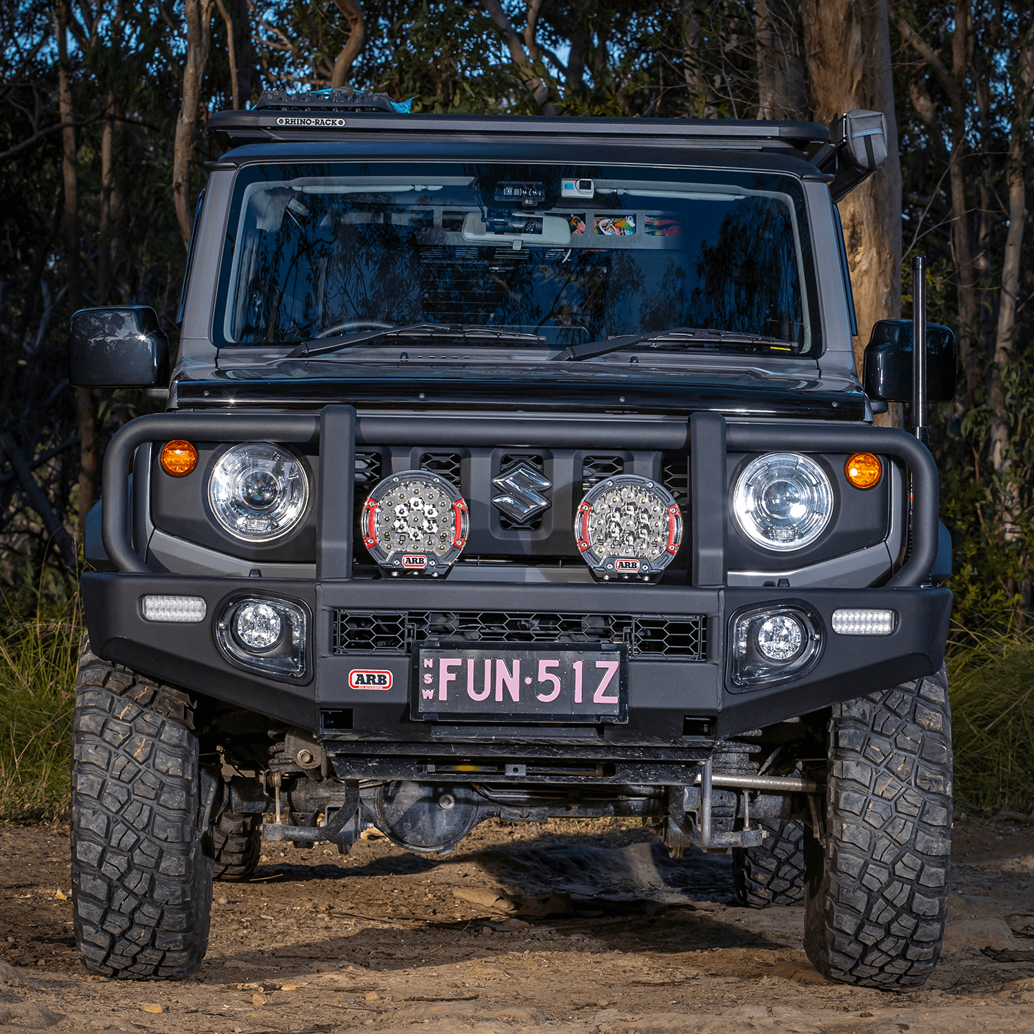 ARB Intensity Solis 21 Spot-Flood Driving Light Kit - SJB21SFKIT