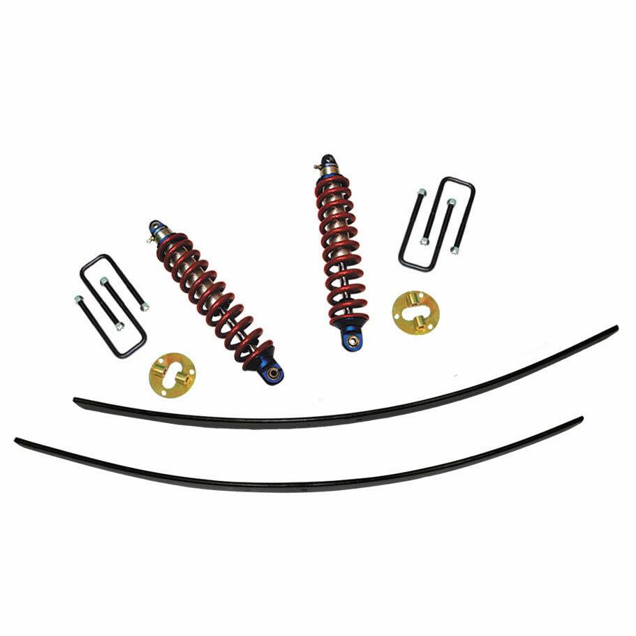 Skyjacker Tundra Platinum Coil-Over Lift Kit 3 Inch Lift 00-05 Tundra Includes U Bolts Add-A-Leaf - SKTUN30K
