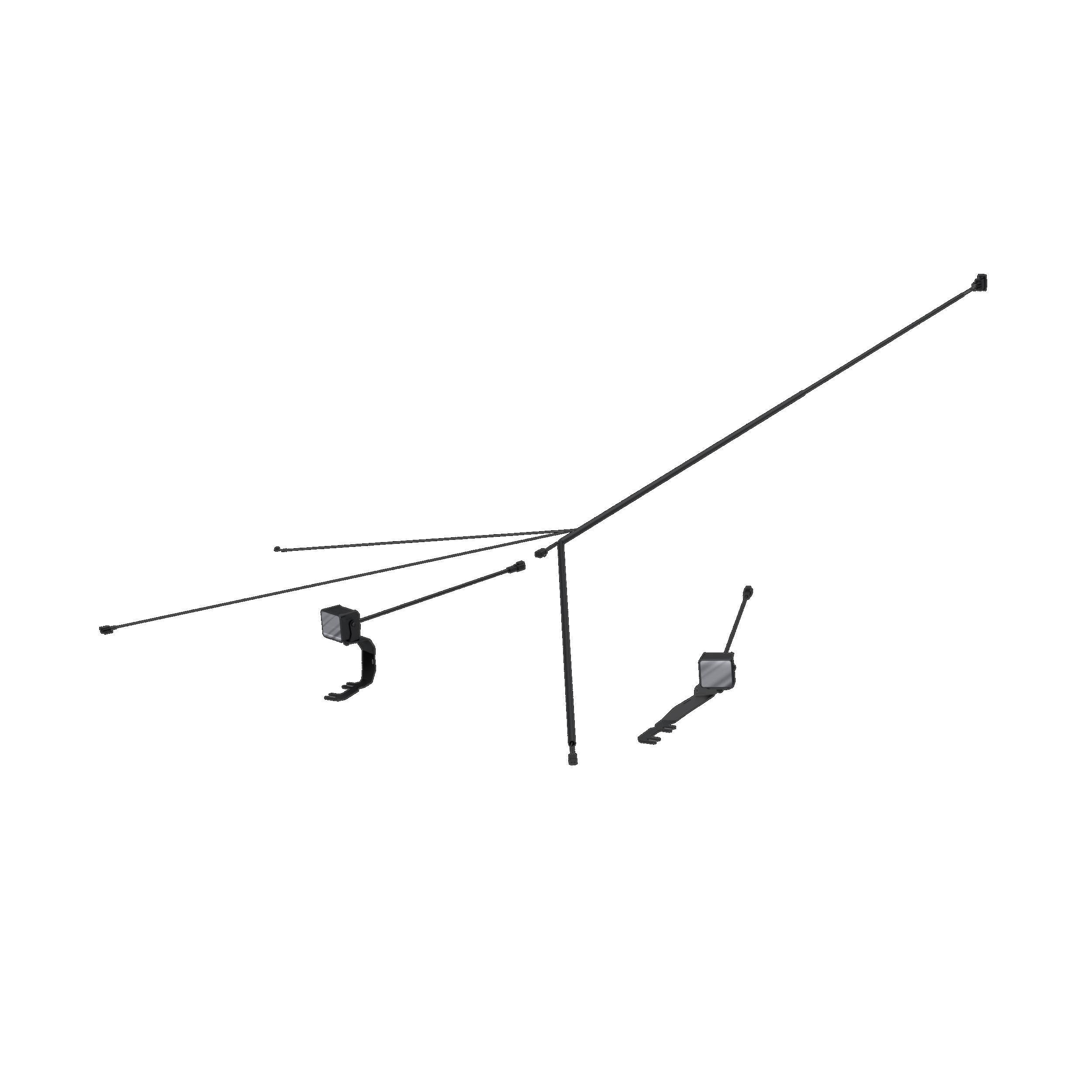 MBRP Mbrp Ditch Light Kit Clear Flood Beam (2024-2026 Ranger Lariat, Ranger Wildtrak, Ranger XL, Ranger XLT) - SL5269-02F
