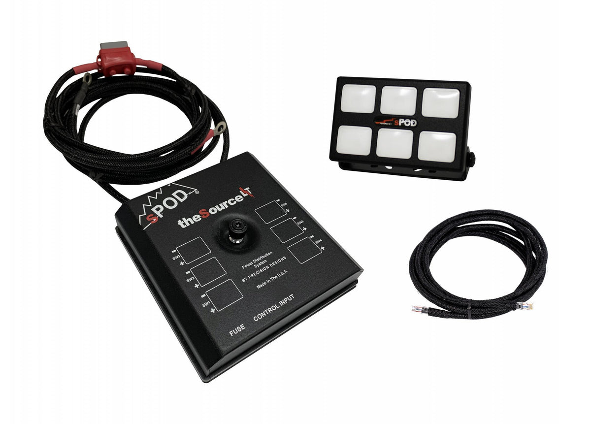 sPOD SourceLT w/ Mini6 for Universal w/ 84 Inch Battery Cables sPods - SLM6UNI84