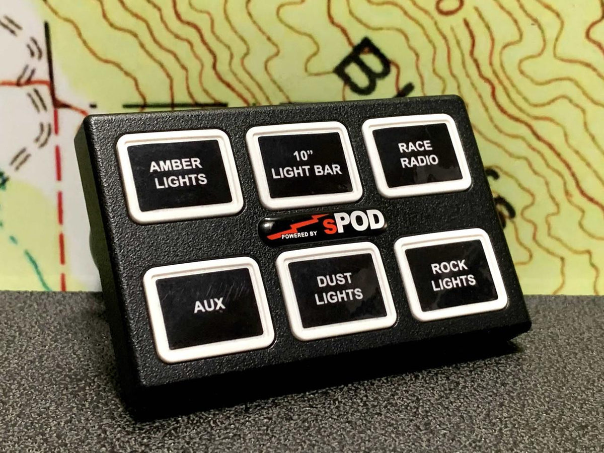 sPOD SourceLT w/ Mini6 for Universal w/ 84 Inch Battery Cables sPods - SLM6UNI84