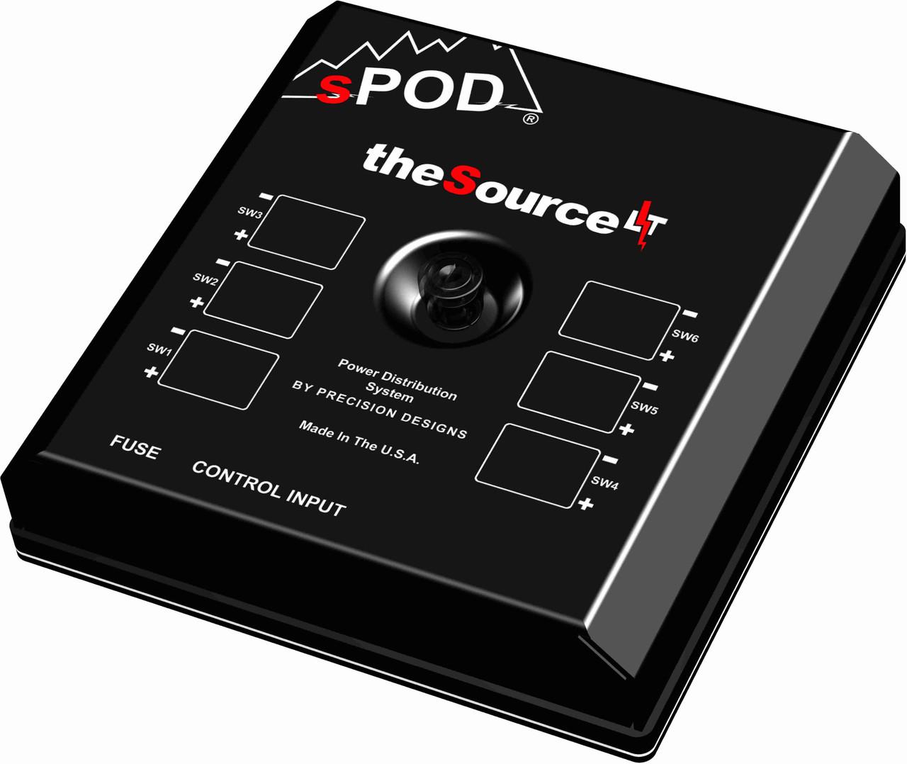 sPOD SourceLT w/ Mini6 for Universal w/ 84 Inch Battery Cables sPods - SLM6UNI84