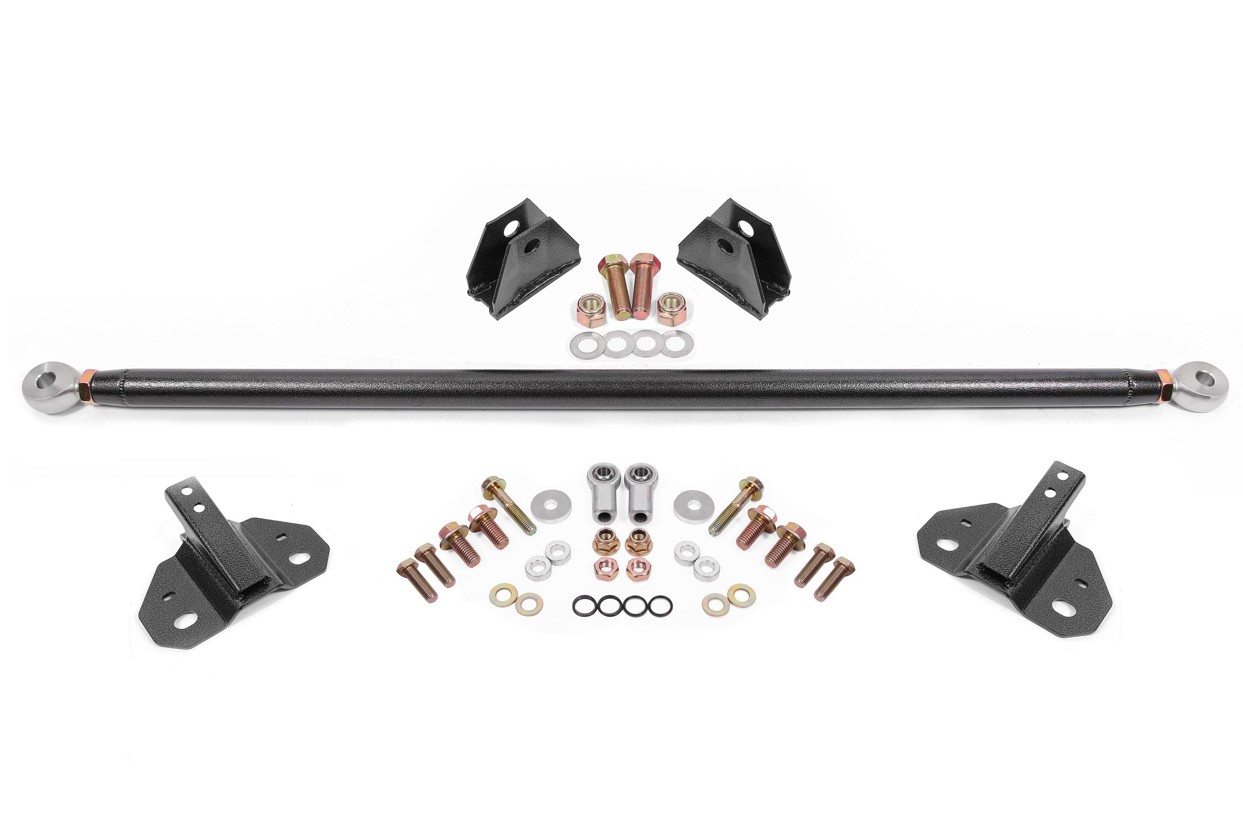 BMR Shock Mount Kit - Black Hammertone (2015-2026 Mustang) - SM762H