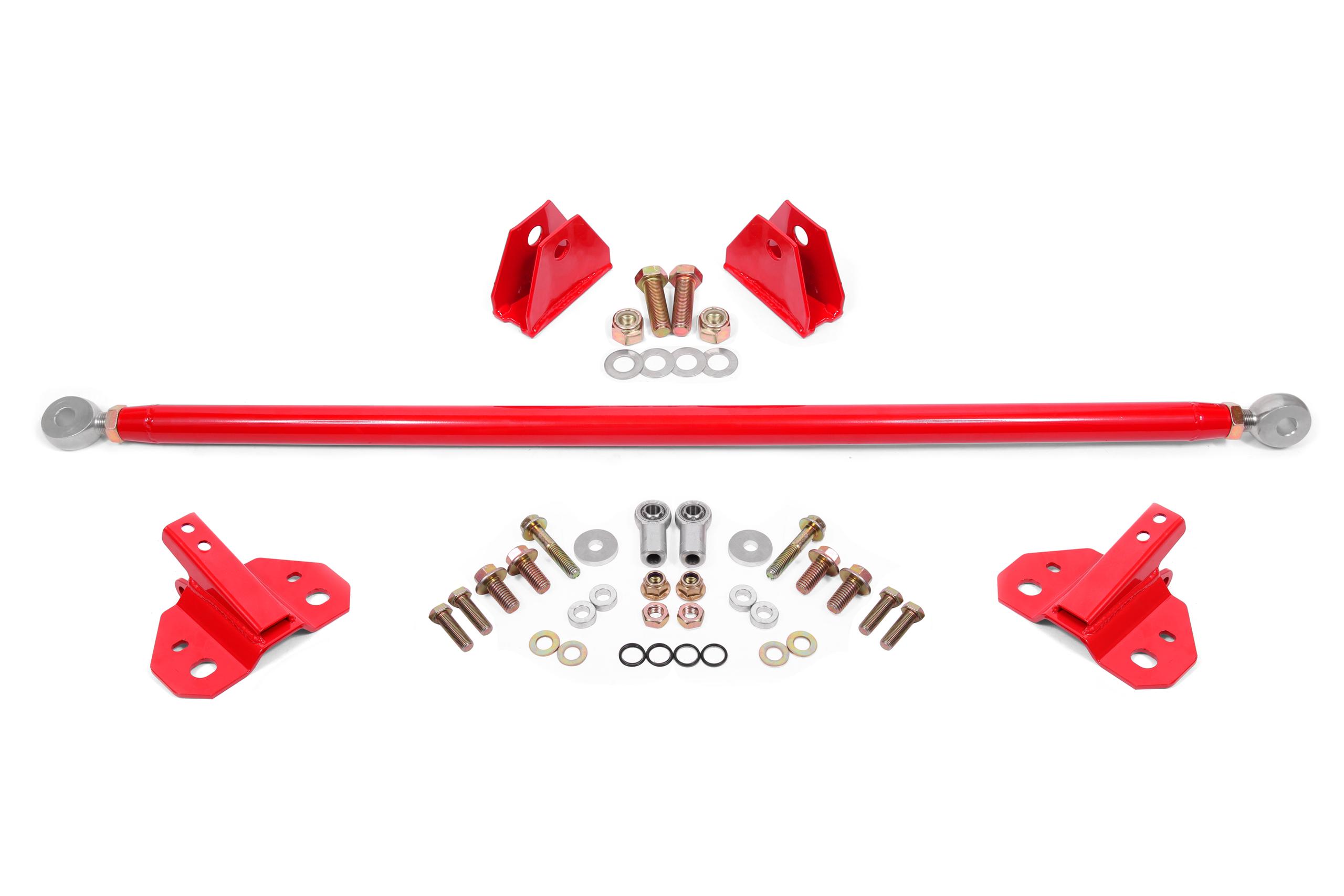 BMR Shock Mount Kit - Red (2015-2026 Mustang) - SM762R