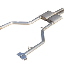 Pypes Cat Back Exhaust System Split Rear Dual Exit 08-14 Challenger V8 Exc SRT8 2.5 in Intermediate And Tail Pipe Race Pro Muffler/Hardware/Polished Tips Incl Natural Finish 409 Stainless Steel Pypes Exhaust - SMC20R