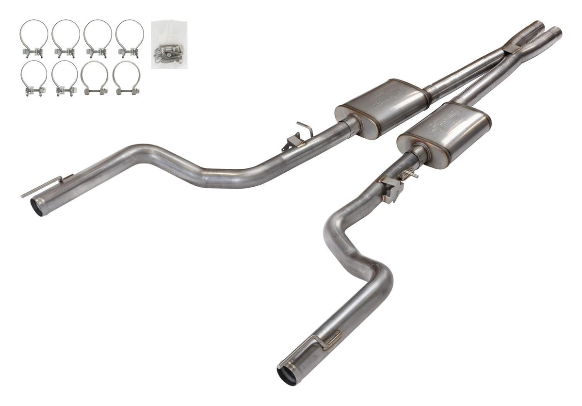 Pypes 2015-23 Charger SRT 3 Inch Xpipe Exhaust With Violator Muffler - SMC41V