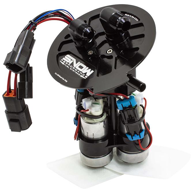 Snow Performance Billet Fuel Hat - Triple Pump - Race (2011+  Mustang 5.0L) - SNF-52601R