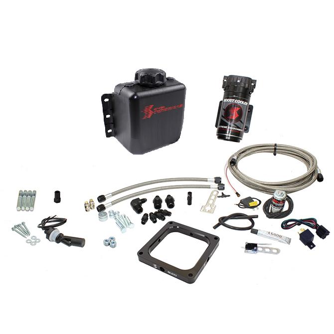 Snow Performance Water Meth Gas Carb 4500 Flange Stage 1 Wot Activated SS Lines - SNO-15035-BRD