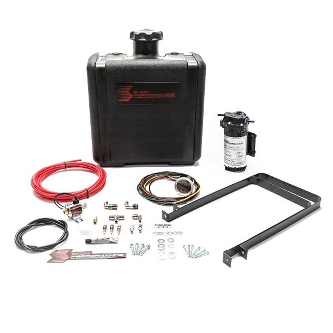 Snow Performance Diesel Stage 2 Boost Cooler™ Water-Methanol Injection Kit Dodge 6.7L Cummins (Red High Temp Nylon Tubing, Quick-Connect Fittings) (2007-2017 Dodge Ram 6.7L Cummins) - SNO-410
