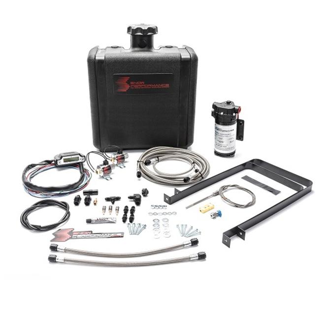 Snow Performance Diesel Stage 3 Boost Cooler™ Water-Methanol Injection Kit Chevy/GMC LBZ/LLY/LMM/LML/L5P Duramax  (Stainless Steel Braided Line, 4AN Fittings) (2001-2004 Chevy/GMC 6.6L LBZ Duramax, 2004-2007 Chevy GMC 6.6L LLY/LBZ Duramax, 2007-2010 Chevy